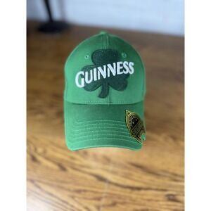 Guinness Hat Cap Snap Back Green Shamrock St Patricks Day Irish Embroidered Mens